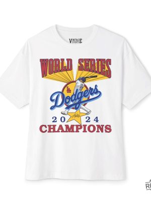 Dodgers 2024 World Series Champions Shirt Hoodie Sweatshirt revetee 3