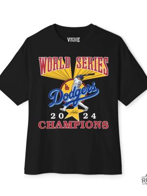 Dodgers 2024 World Series Champions Shirt Hoodie Sweatshirt revetee 4