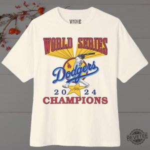 Dodgers 2024 World Series Champions Shirt Hoodie Sweatshirt revetee 5