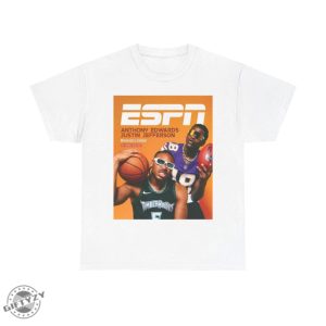 Anthony Edwards Justin Jefferson Minnesota Timberwolves Vikings Espn Tee Shirt giftyzy 2