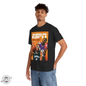 Anthony Edwards Justin Jefferson Minnesota Timberwolves Vikings Espn Tee Shirt giftyzy 4