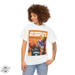 Anthony Edwards Justin Jefferson Minnesota Timberwolves Vikings Espn Tee Shirt giftyzy 6