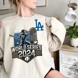 La Dodgers World Series Shirt Celebrate The Dodgers Championship Win trendingnowe 2