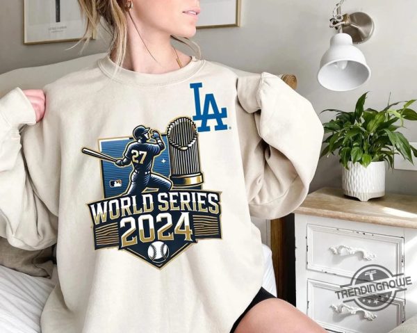 La Dodgers World Series Shirt Celebrate The Dodgers Championship Win trendingnowe 2