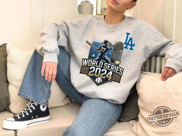 La Dodgers World Series Shirt Celebrate The Dodgers Championship Win trendingnowe 3