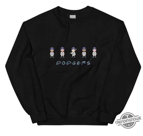 Dodgers Friends Betts Freeman Ohtani Hernandez Smith Sweatshirt Musthave Fan Gear trendingnowe 1