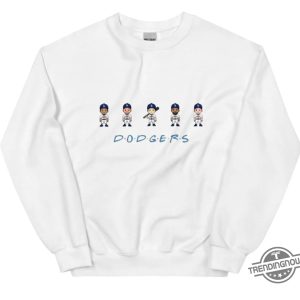 Dodgers Friends Betts Freeman Ohtani Hernandez Smith Sweatshirt Musthave Fan Gear trendingnowe 2