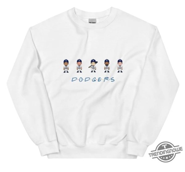 Dodgers Friends Betts Freeman Ohtani Hernandez Smith Sweatshirt Musthave Fan Gear trendingnowe 2