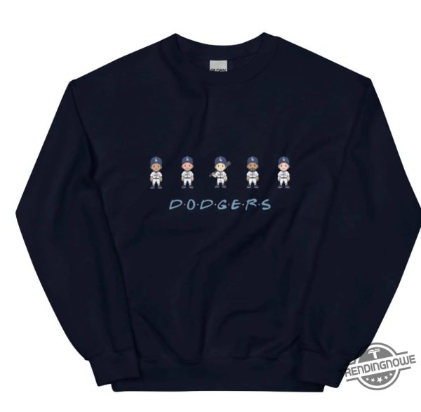 Dodgers Friends Betts Freeman Ohtani Hernandez Smith Sweatshirt Musthave Fan Gear trendingnowe 3