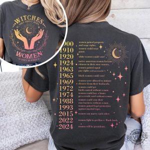 They Didnt Burn Witches They Burned Women Shirt Feminist Halloween Shirt They Didnt Burn Witches Shirt Womens Rights Shirt Hoodie Sweatshirt revetee 5