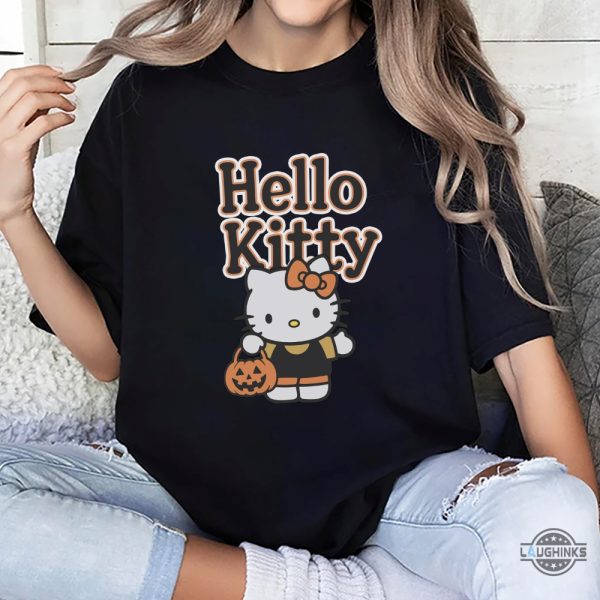 hello kitty halloween t shirt sweatshirt hoodie sanrio graphic tee