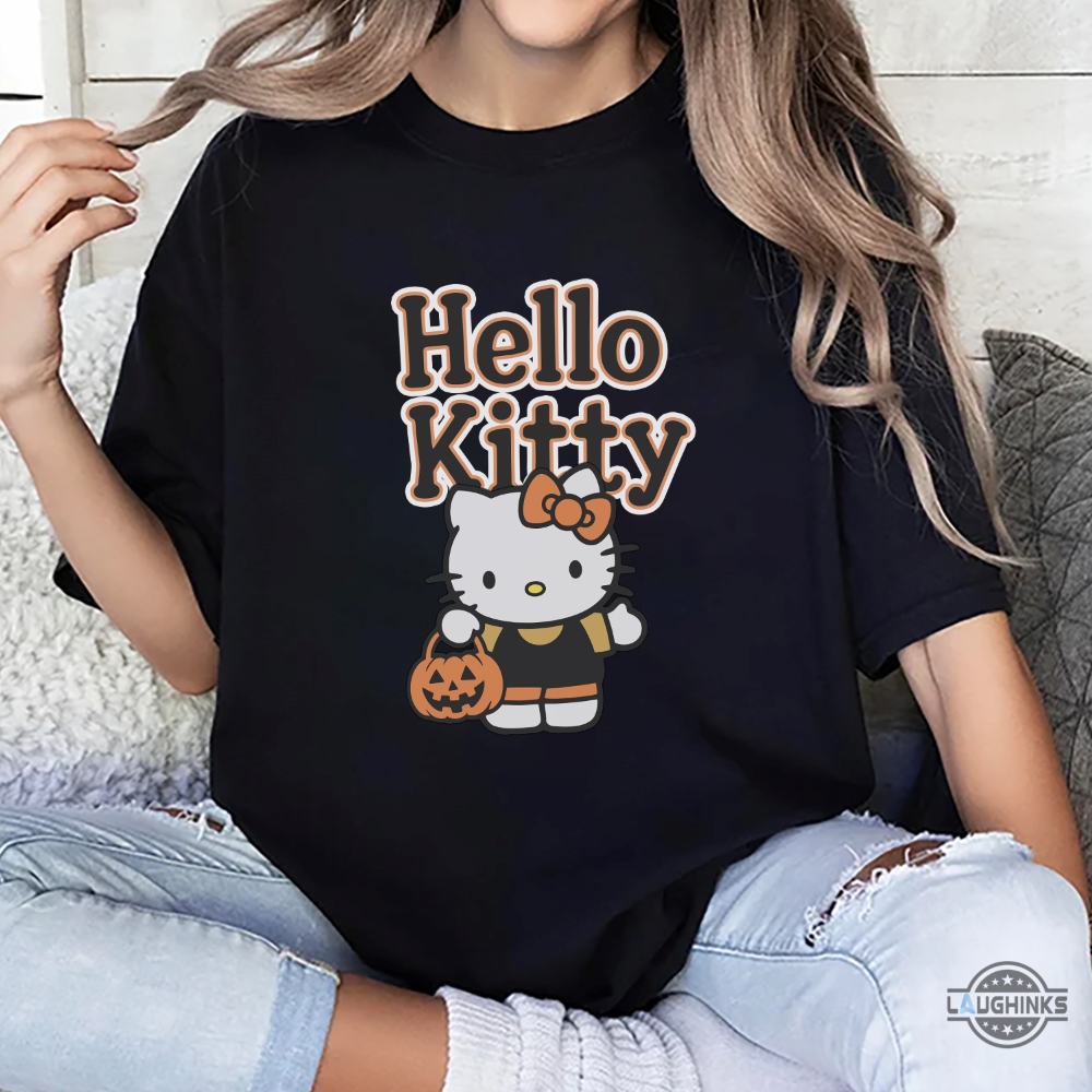 Hello Kitty Halloween T Shirt Sweatshirt Hoodie Sanrio Graphic Tee