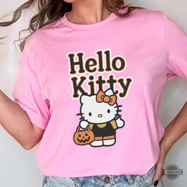 hello kitty halloween t shirt sweatshirt hoodie sanrio graphic tee