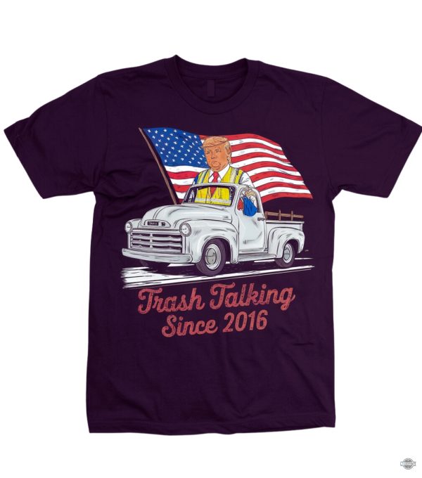 trash talking since 2016 shirt donald trump vance 2024 shirts