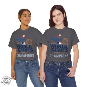 Dodgers World Series 2024 Champions Unisex Shirt Los Angeles Baseball Graphic Tshirt Mlb Fan Hoodie Sports Team Sweatshirt Cotton Apparel giftyzy 6