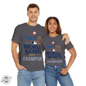 Dodgers World Series 2024 Champions Unisex Shirt Los Angeles Baseball Graphic Tshirt Mlb Fan Hoodie Sports Team Sweatshirt Cotton Apparel giftyzy 8