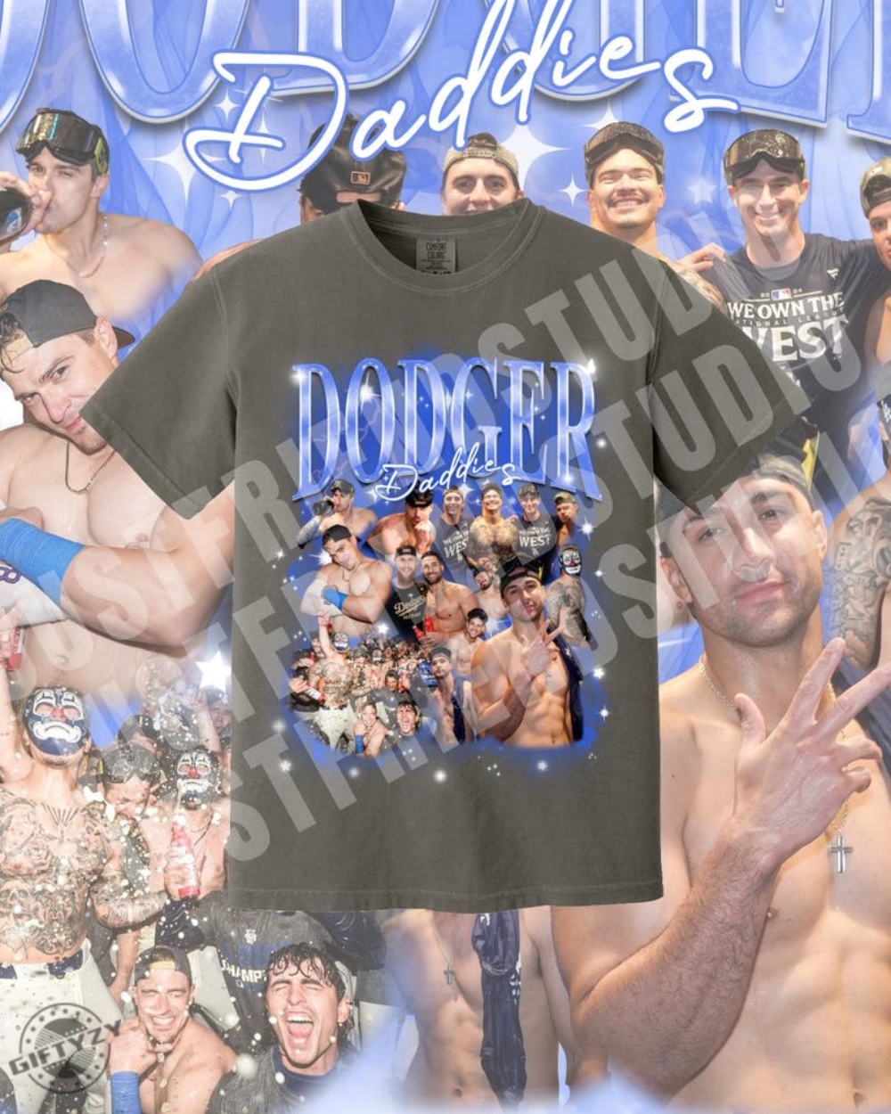 Dodger Daddies Bootleg Rap Shirt