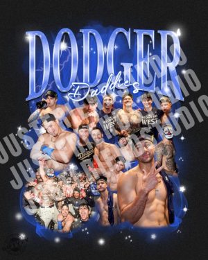 Dodger Daddies Bootleg Rap Shirt giftyzy 2