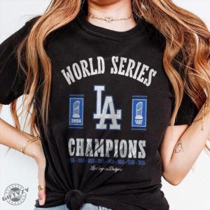 Los Angeles Dodgers Baseball 8Time World Series Champions Shirt Los Angeles World Series Sweatshirt La Dodgers Tshirt Dodgers Fan Hoodie La Shirt giftyzy 2