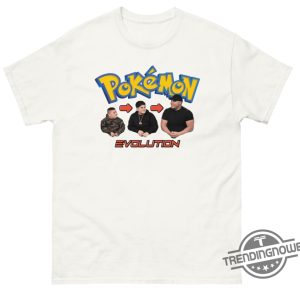 Pokemon Evolution Shirt Nostalgic Tee For Pokemon Fans Of All Ages trendingnowe 2