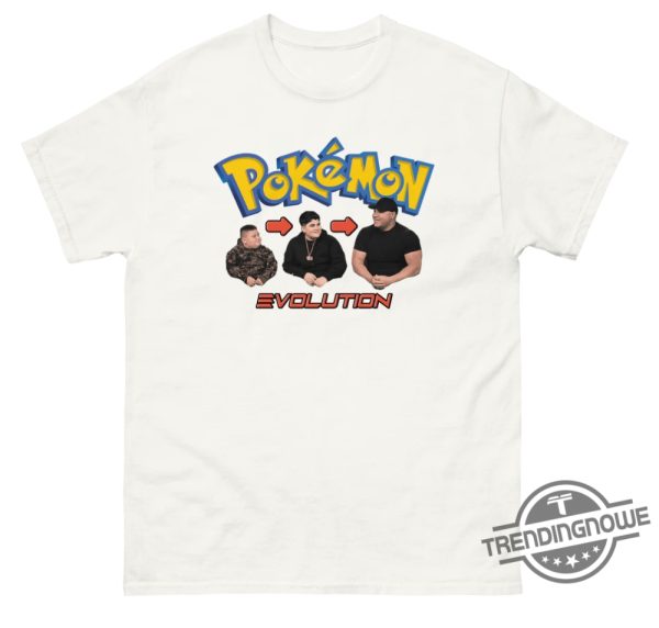 Pokemon Evolution Shirt Nostalgic Tee For Pokemon Fans Of All Ages trendingnowe 2