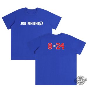 Dodgers Jobs Finished World Series Championship T Shirt Jobs Finished Dodgers Shirt Job Finished Dodgers Shirt Hoodie Sweatshirt revetee 2