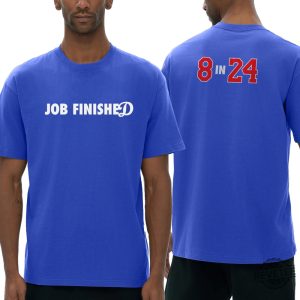 Dodgers Jobs Finished World Series Championship T Shirt Jobs Finished Dodgers Shirt Job Finished Dodgers Shirt Hoodie Sweatshirt revetee 4