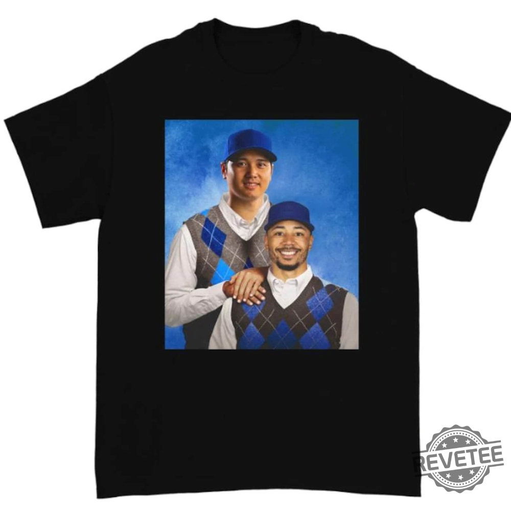 Baseball Los Angeles Dodgers Shohei Ohtani And Mookie Betts Step Brothers Funny T Shirt Hoodie Sweatshirt