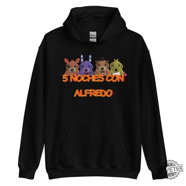 5 Noches Con Alfredo Hoodie 5 Noches Con Alfredo Shirt Sweatshirt revetee 1