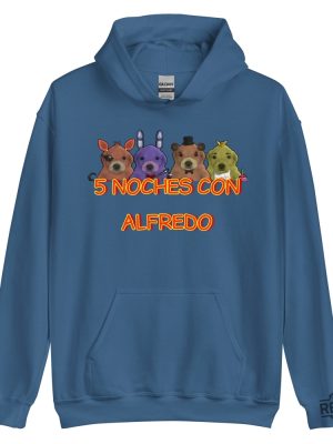 5 Noches Con Alfredo Hoodie 5 Noches Con Alfredo Shirt Sweatshirt revetee 2