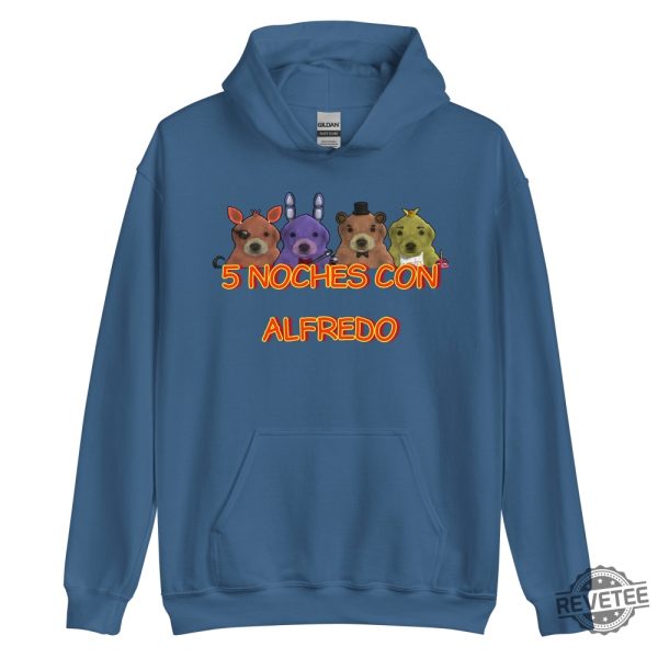 5 Noches Con Alfredo Hoodie 5 Noches Con Alfredo Shirt Sweatshirt revetee 2