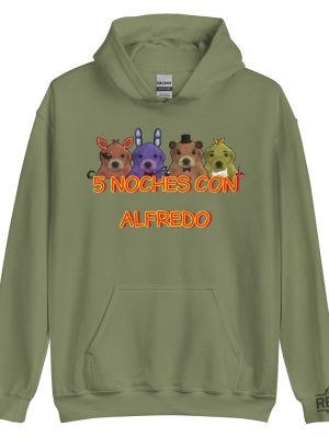 5 Noches Con Alfredo Hoodie 5 Noches Con Alfredo Shirt Sweatshirt revetee 4