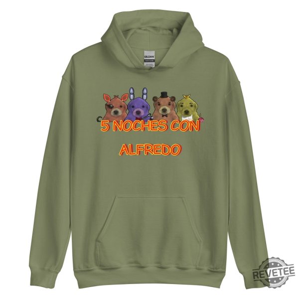 5 Noches Con Alfredo Hoodie 5 Noches Con Alfredo Shirt Sweatshirt revetee 4