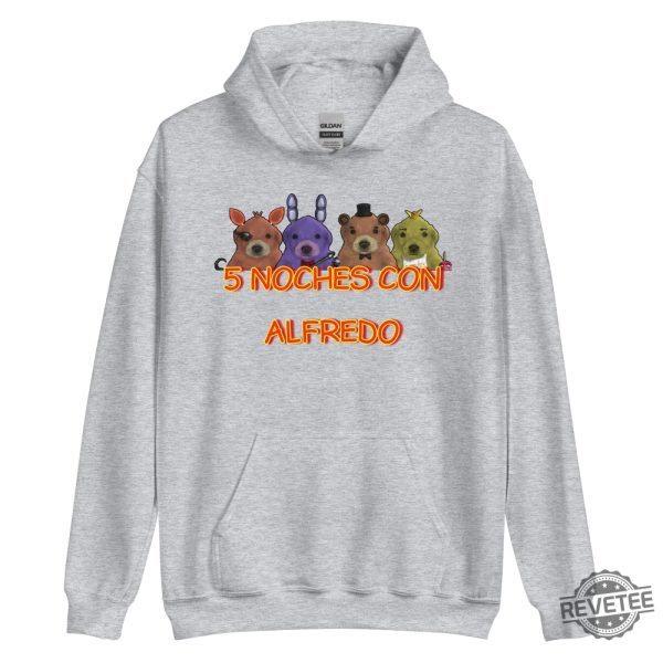 5 Noches Con Alfredo Hoodie 5 Noches Con Alfredo Shirt Sweatshirt revetee 5