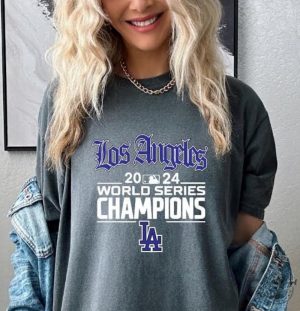 Los Angeles World Series Champions 2024 Los Angeles Baseball Shirt giftyzy 2