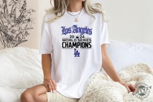 Los Angeles World Series Champions 2024 Los Angeles Baseball Shirt giftyzy 3