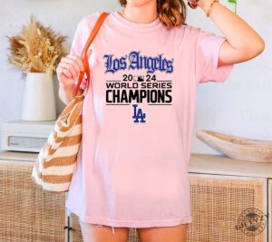 Los Angeles World Series Champions 2024 Los Angeles Baseball Shirt giftyzy 4