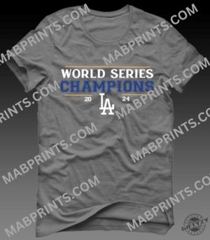 Champions World Series La Dodgers Baseball Shirt giftyzy 1