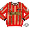 Ramos 10 Santa Claus Christmas Ugly Sweater Celebrate The Holidays With Soccer Style trendingnowe 1