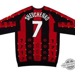 Shevchenko 7 Noel Christmas Ugly Sweater Celebrate The Holidays With Soccer Flair trendingnowe 2