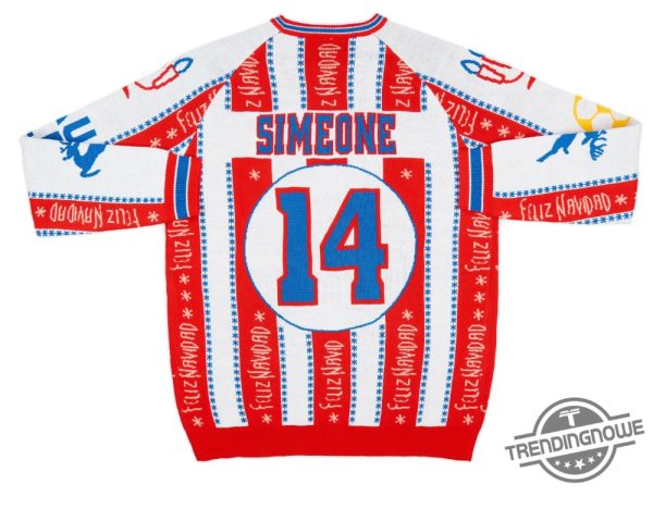 Simeone 14 Feliz Navidad Christmas Ugly Sweater Festive Sweater For Soccer Supporters trendingnowe 2