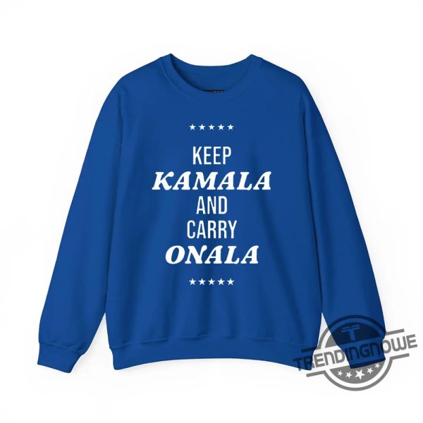 Keep Kamala And Carry Onala Shirt Clever And Witty Political Statement Apparel trendingnowe 1