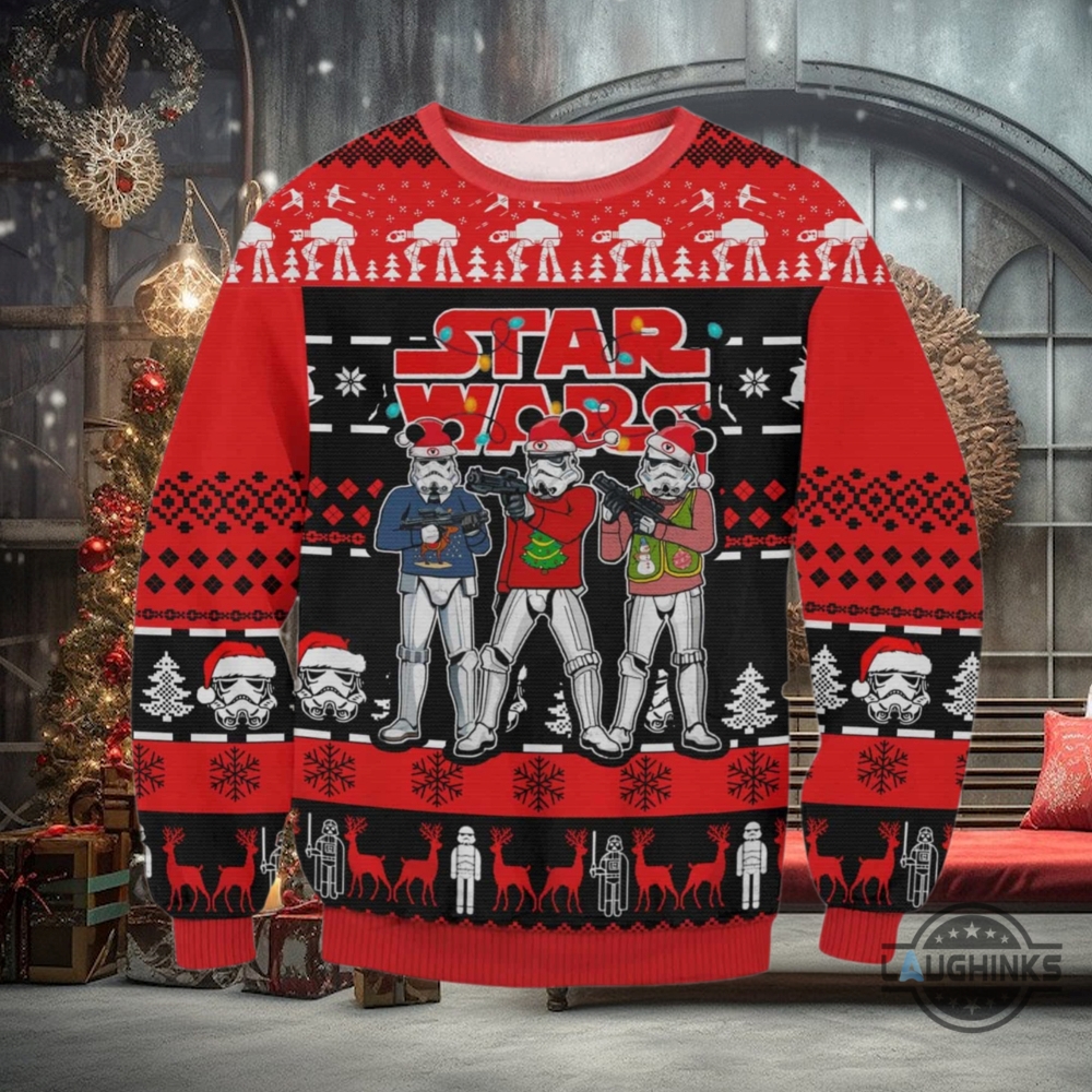 Funny Star Wars Ugly Christmas Sweater