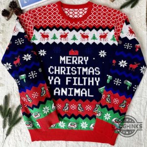 christmas movie ugly sweater best seller family matching xmas faux knitted artificial wool sweatshirt laughinks 3