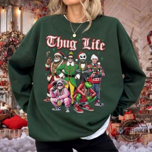 thug life christmas shirt xmas movie halloween gift