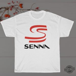 Ayrton Senna Logo Brazilian Racing Legend T Shirt Ayrton Senna T Shirt Hoodie Sweatshirt revetee 2