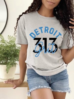 Detroit Grit Nfl Shirts Lions Football T Shirt Super Bowl Tee Football Tshirt Black Owned Shop Detroit Shirts 313 Detroit Lions Grit Shirt revetee 3