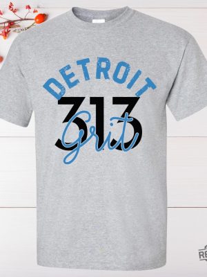 Detroit Grit Nfl Shirts Lions Football T Shirt Super Bowl Tee Football Tshirt Black Owned Shop Detroit Shirts 313 Detroit Lions Grit Shirt revetee 4