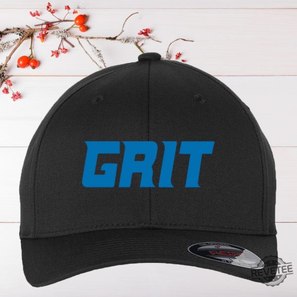 Detroit Grit Flexfit Hat Detroit Lions Grit Detroit Lions Grit Shirt revetee 3