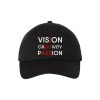 Vision Creativity Passion Dad Hat Vision Creativity Passion Hat revetee 1